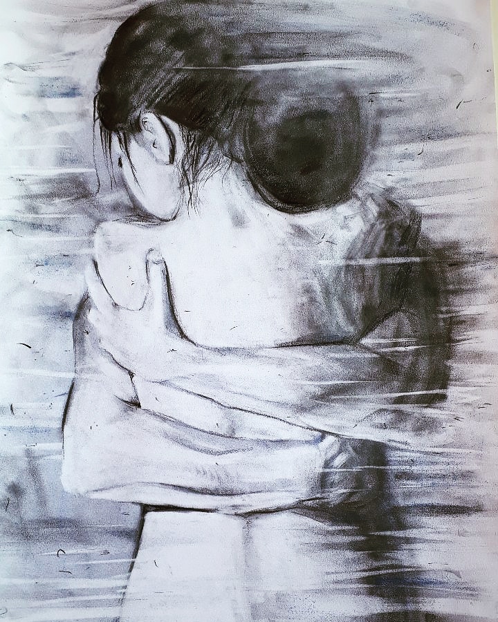 lovers drawing