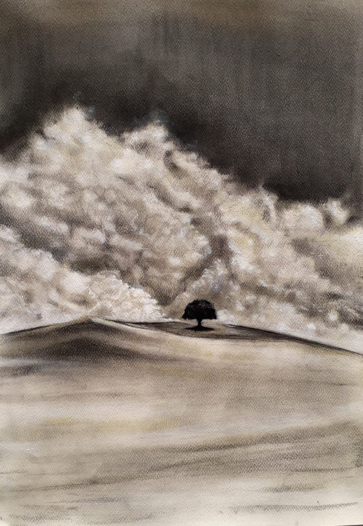 Clouds - graphite drawing Gabriel Vanadis